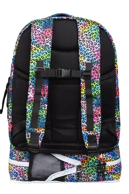 Limited Edition Jungle Rebel Dream Bag Plus in Rainbow Design with White Zipper