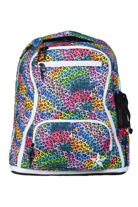 Limited Edition Jungle Rebel Dream Bag Plus in Rainbow Design with White Zipper