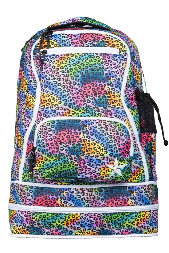 Limited Edition Jungle Rebel Dream Bag Plus in Rainbow Design with White Zipper