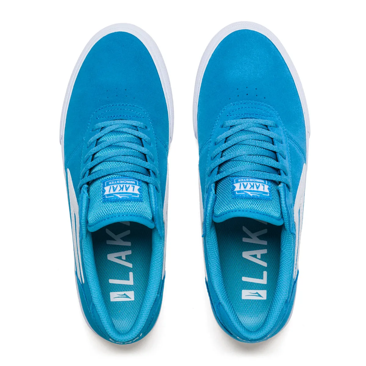 Manchester - Cyan Suede