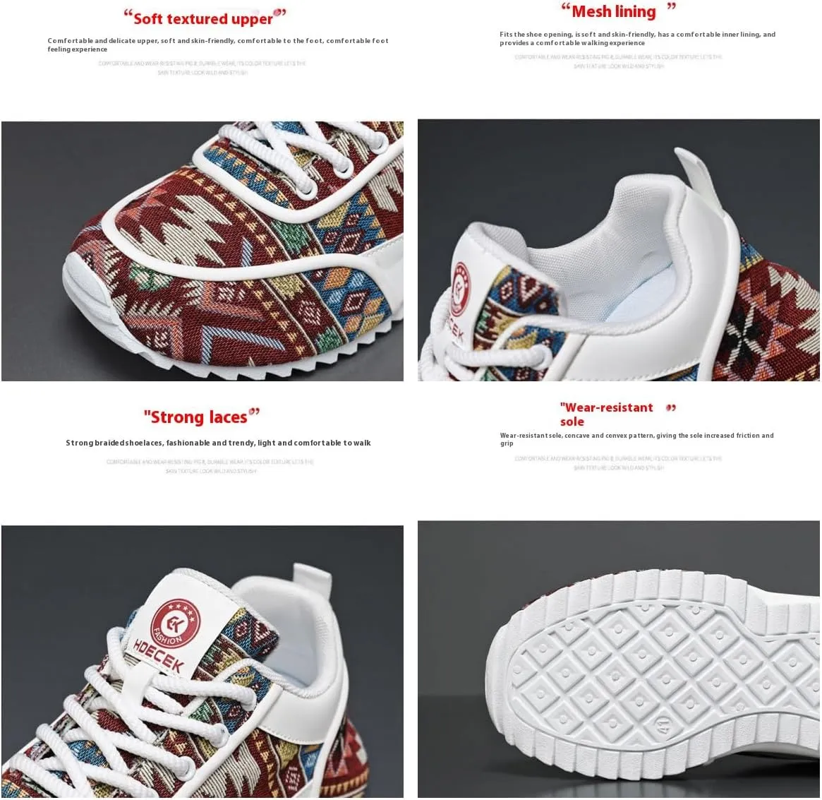 Men's Fashionable Retro Sports Shoes, Running Shoes with Laces and Non-Slip, Suitable for Outdoor Training and Fitness, Suitable for All Seasons