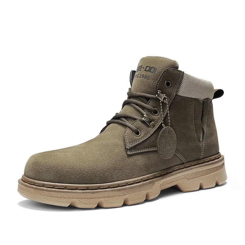 Men's Martin Boots Men's Retro Winter Casual Men