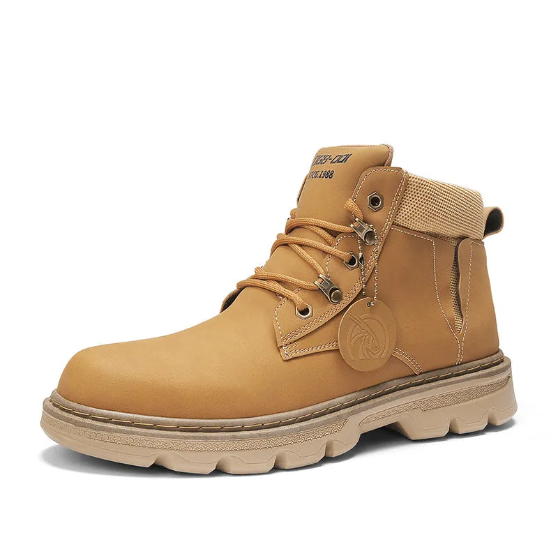 Men's Martin Boots Men's Retro Winter Casual Men