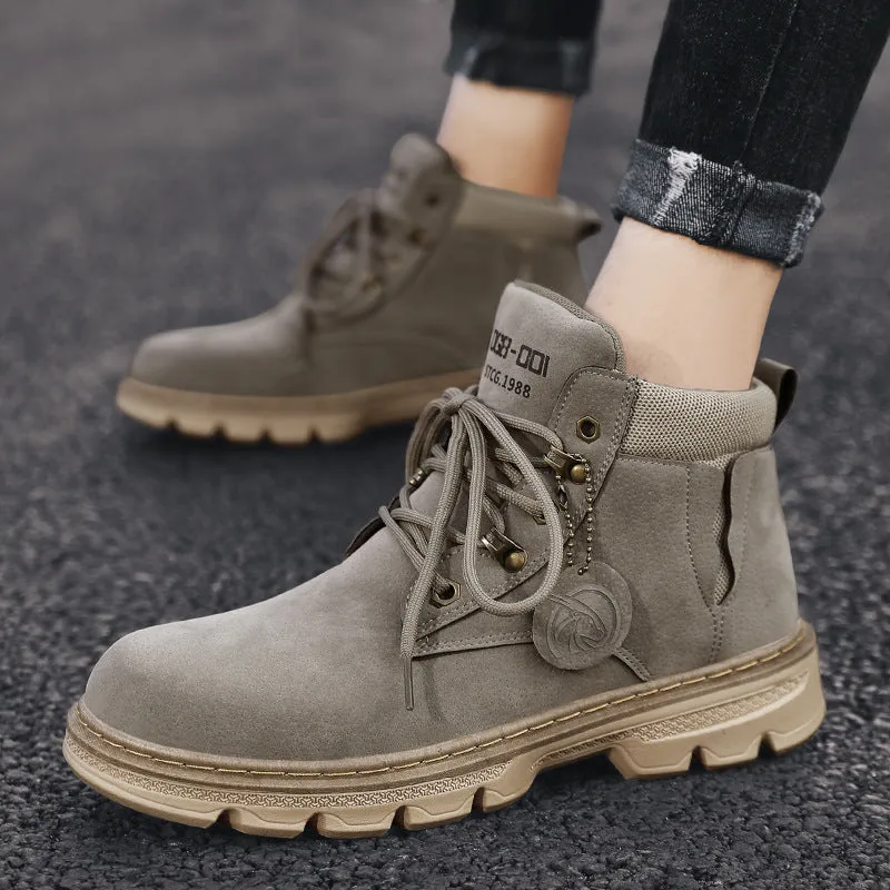 Men's Martin Boots Men's Retro Winter Casual Men