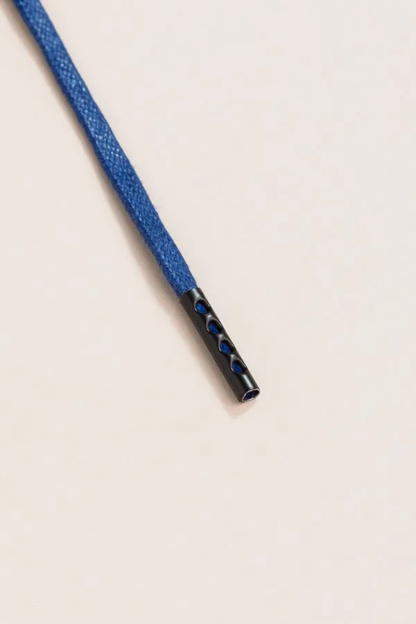Navy | 4 mm Round Waxed Shoelaces