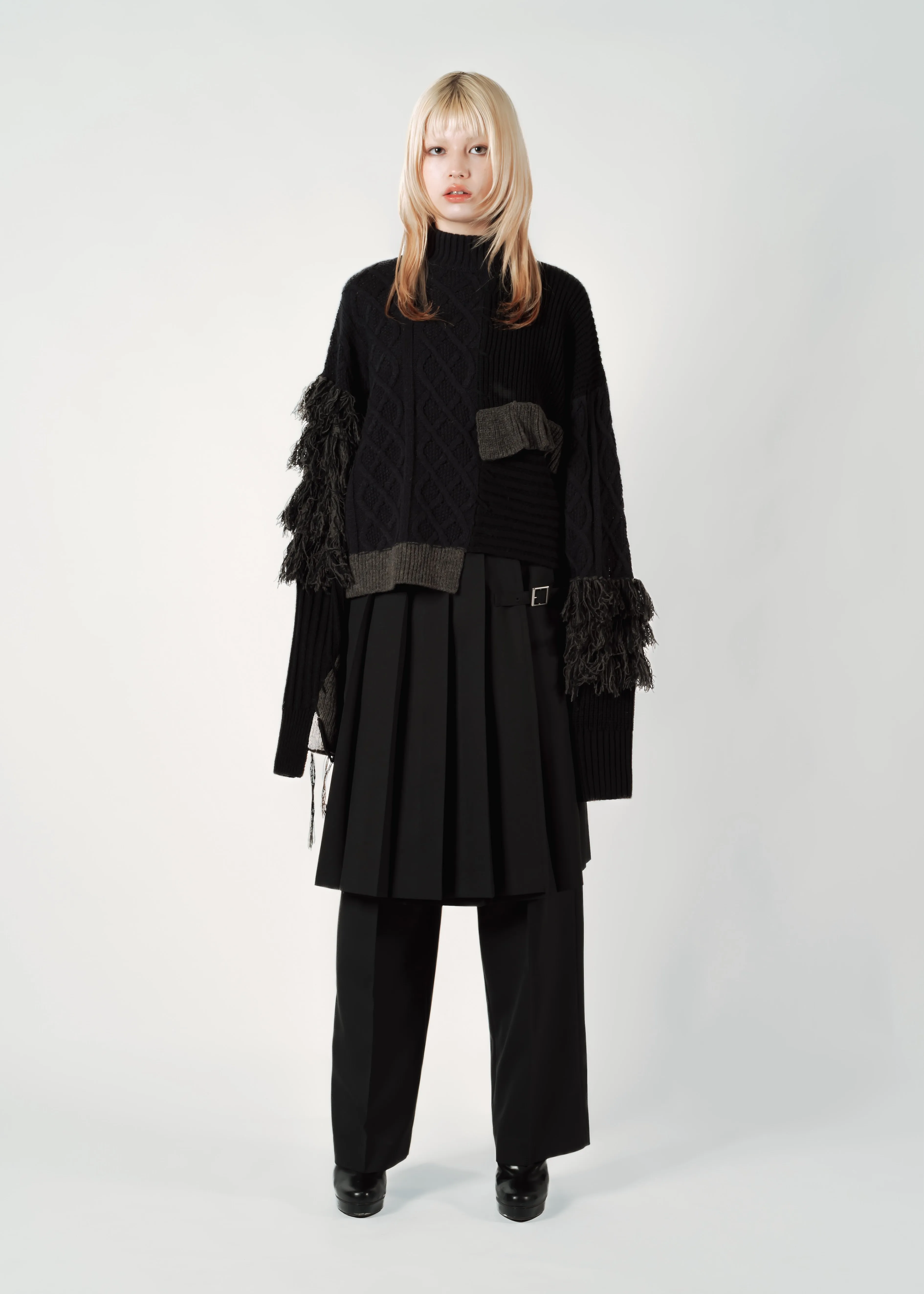 PATCHWORK KNIT
