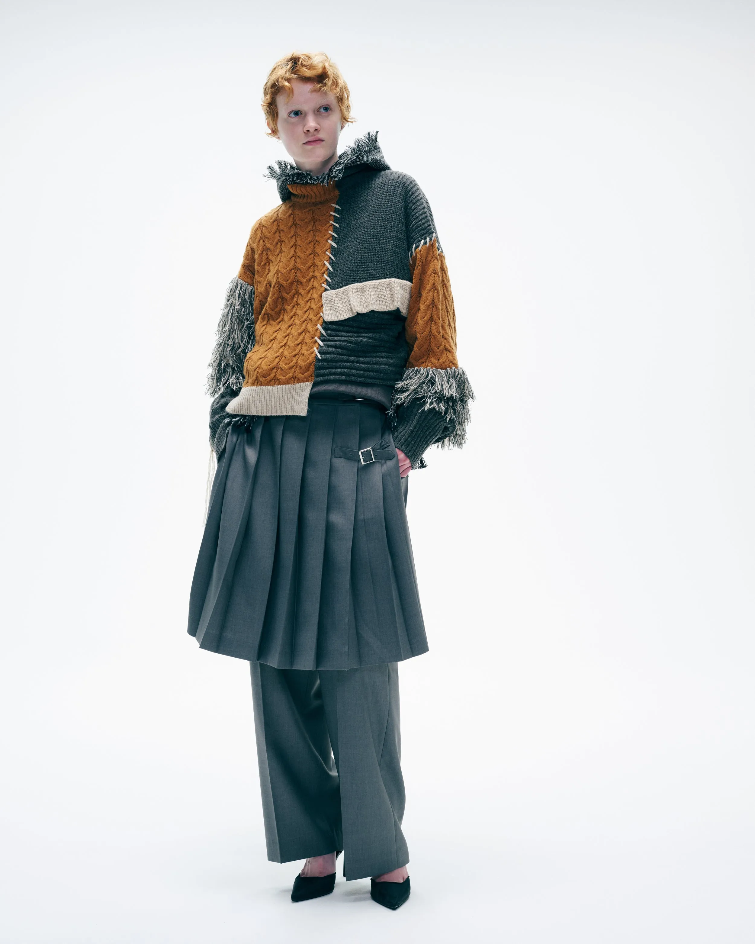 PATCHWORK KNIT