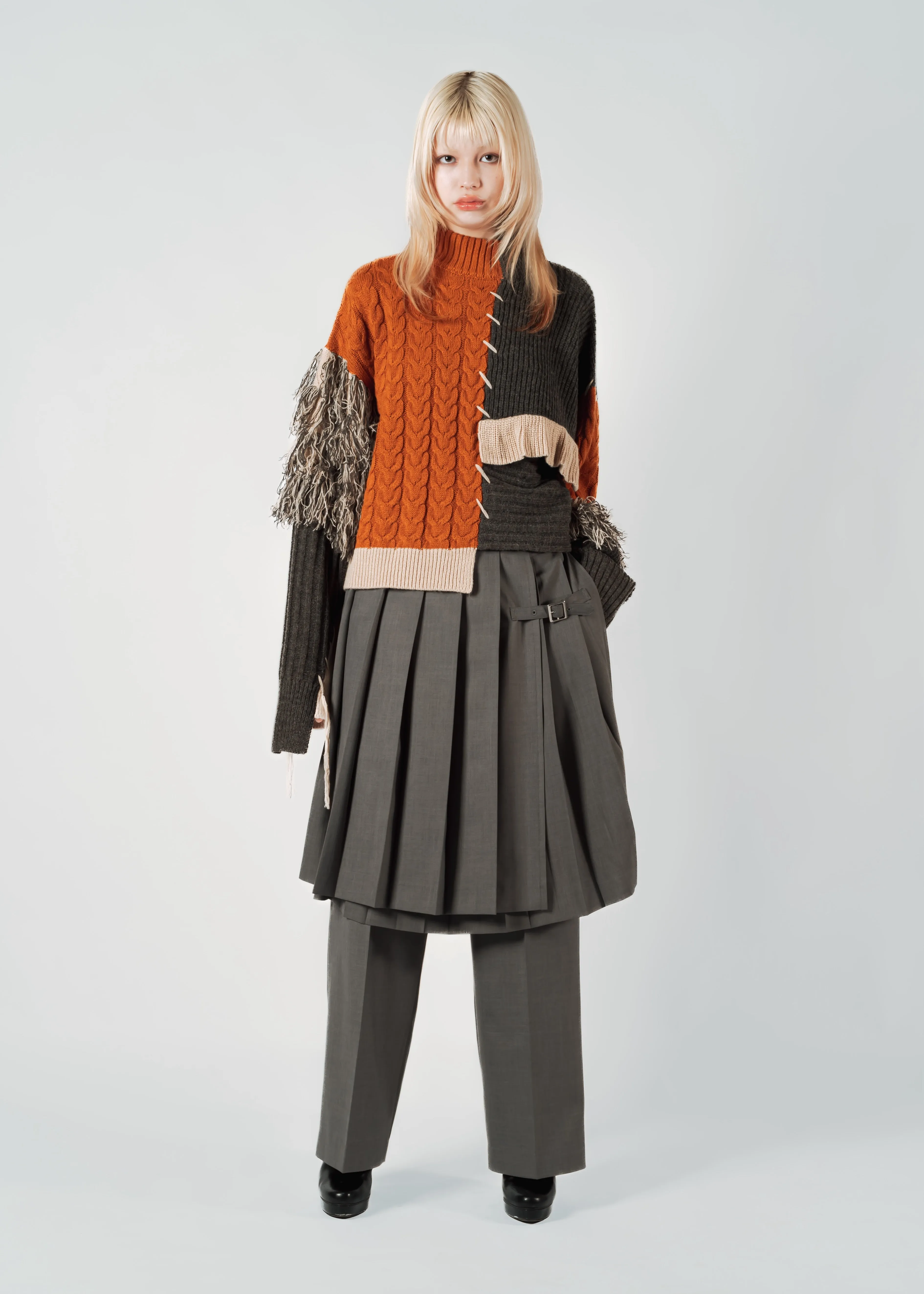PATCHWORK KNIT