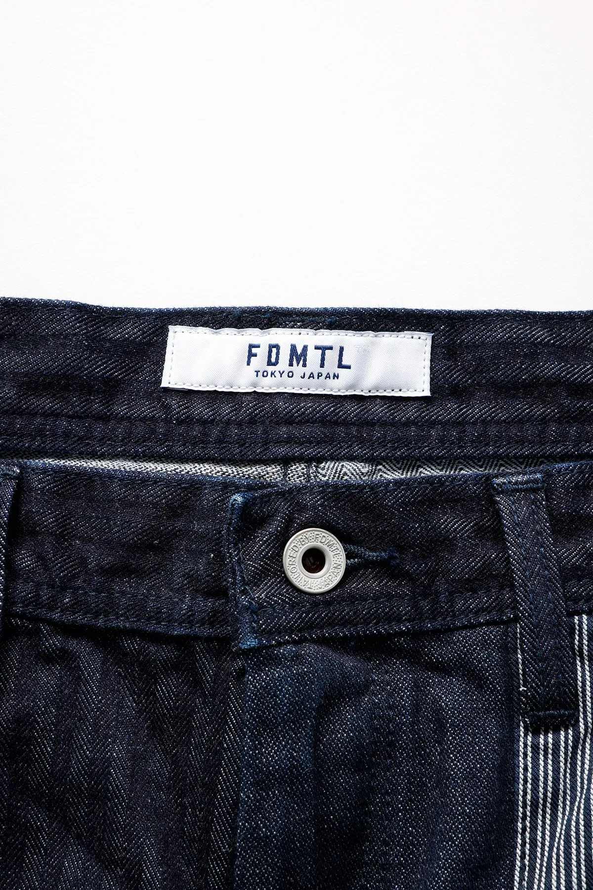 PATCHWORK PANTS RINSE