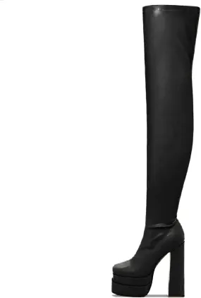 Platform Boots for Women Chunky Heel Over The Knee High Boots