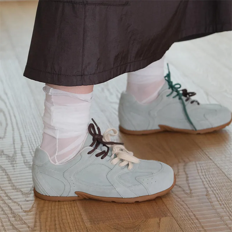Retro Forrest Gump flat shoes