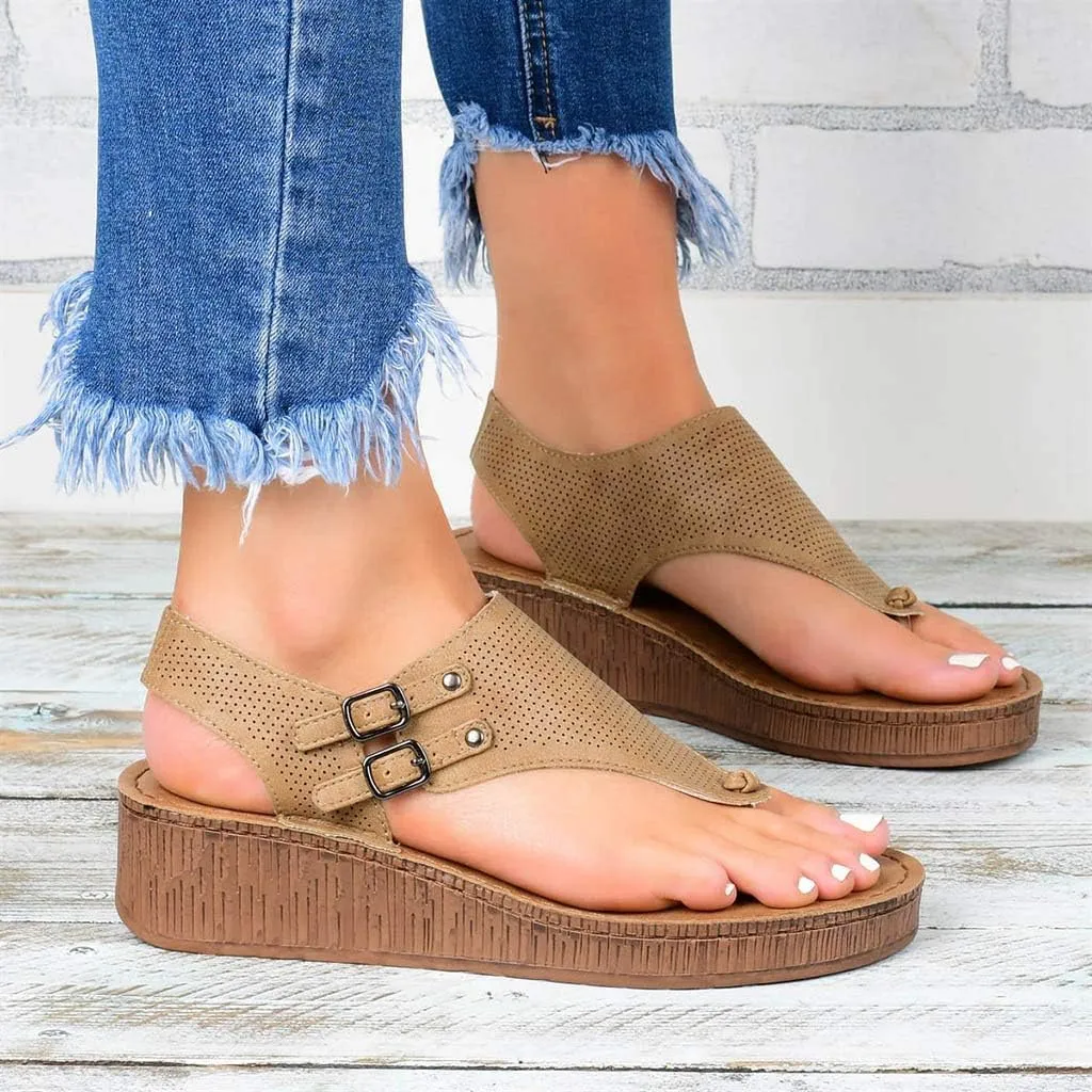Sandals for Women Flat,Comfy Sandals Ladies Fashion Leopard/Zebra/Snake Pattern Flat Heel Slip On Sandals with Zipper