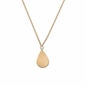Single Teardrop Necklace - Carla Caruso