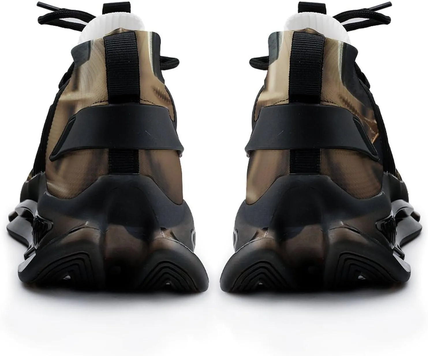 Steam Punk Grunge Cat Walking Shoes for Men Lightweight Tennis Fashion Elastic Sports Shoes Cushion Basketball Shoes