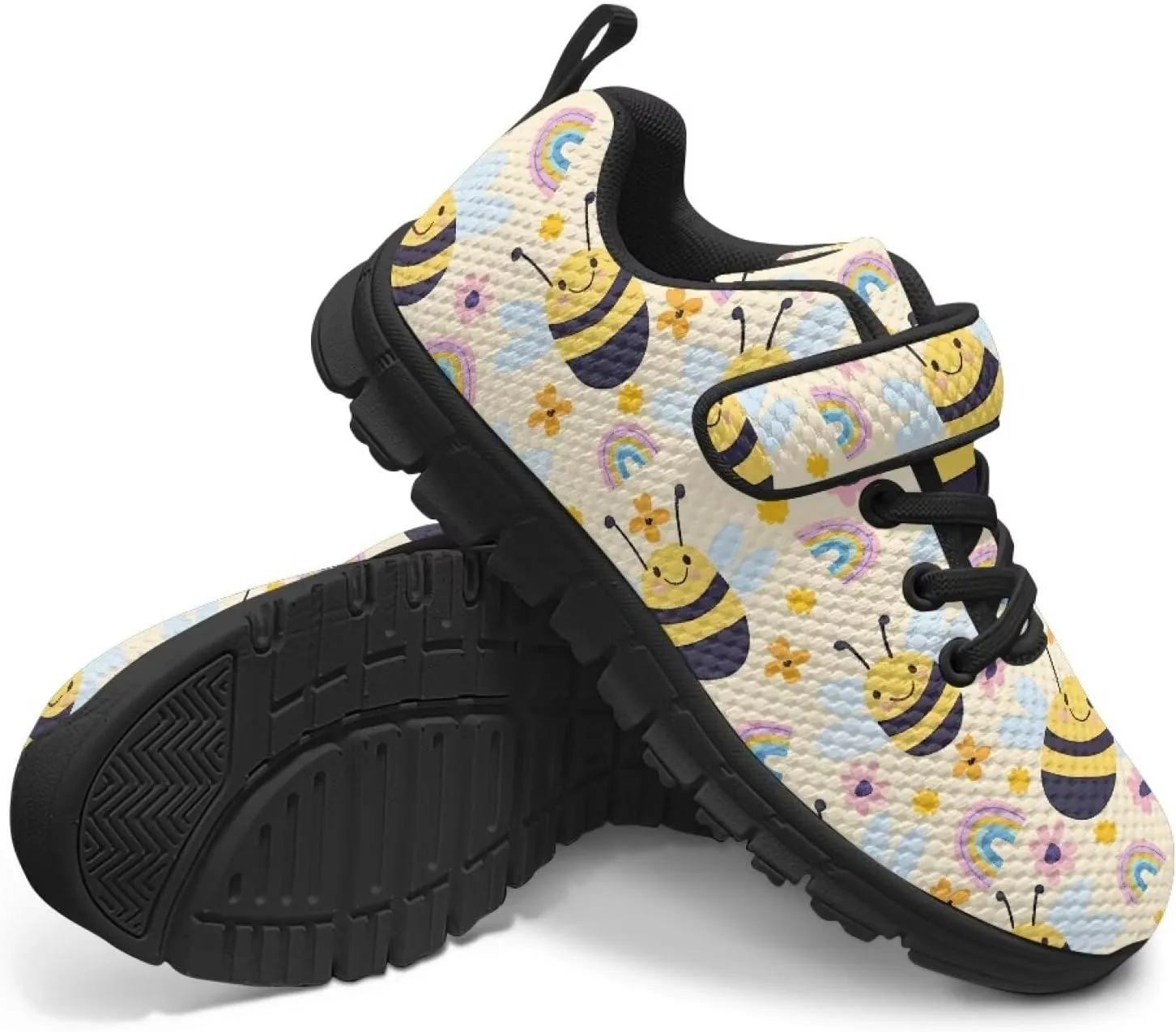 Toddler Boys Girls Shoes Strap Sneakers Single Buckle Tennis Shoes Lightweight Sports Athletic Sneakers for Kids