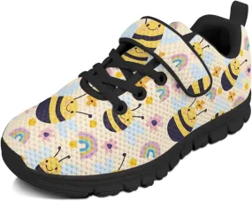 Toddler Boys Girls Shoes Strap Sneakers Single Buckle Tennis Shoes Lightweight Sports Athletic Sneakers for Kids