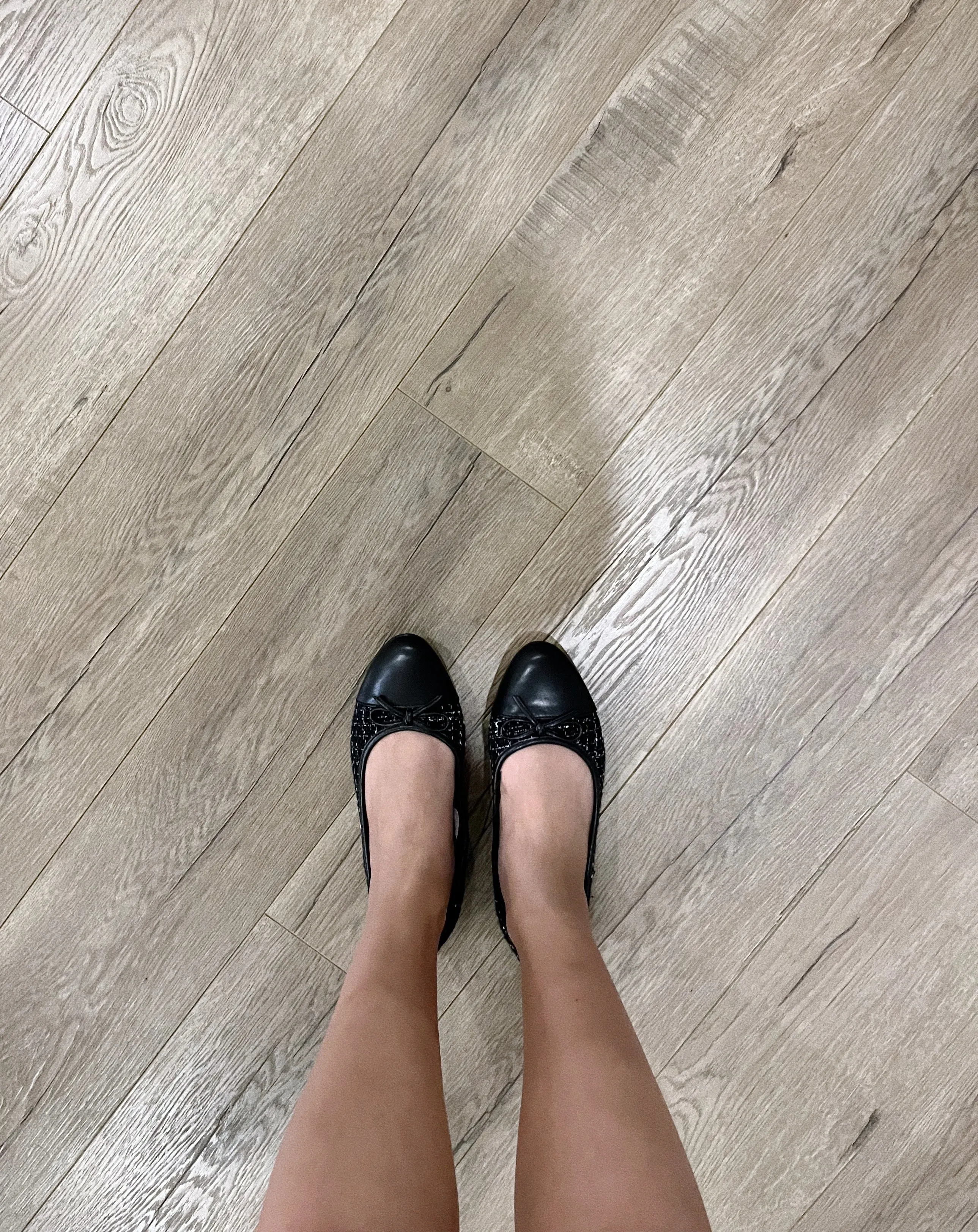 Tweed Ballet Flats