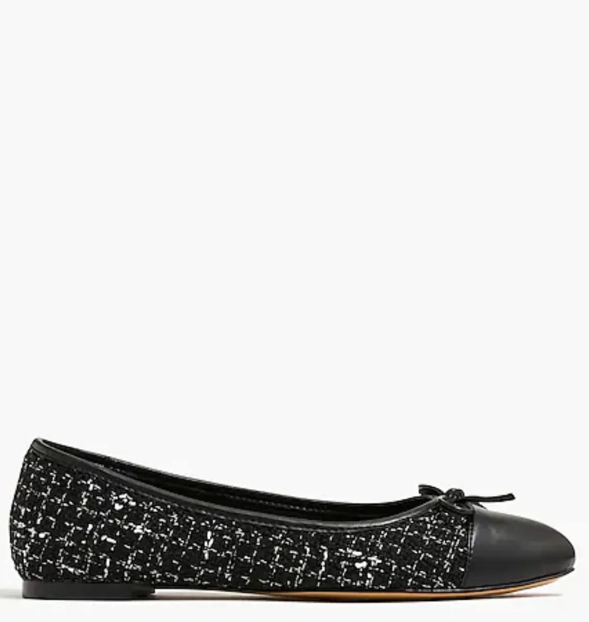 Tweed Ballet Flats
