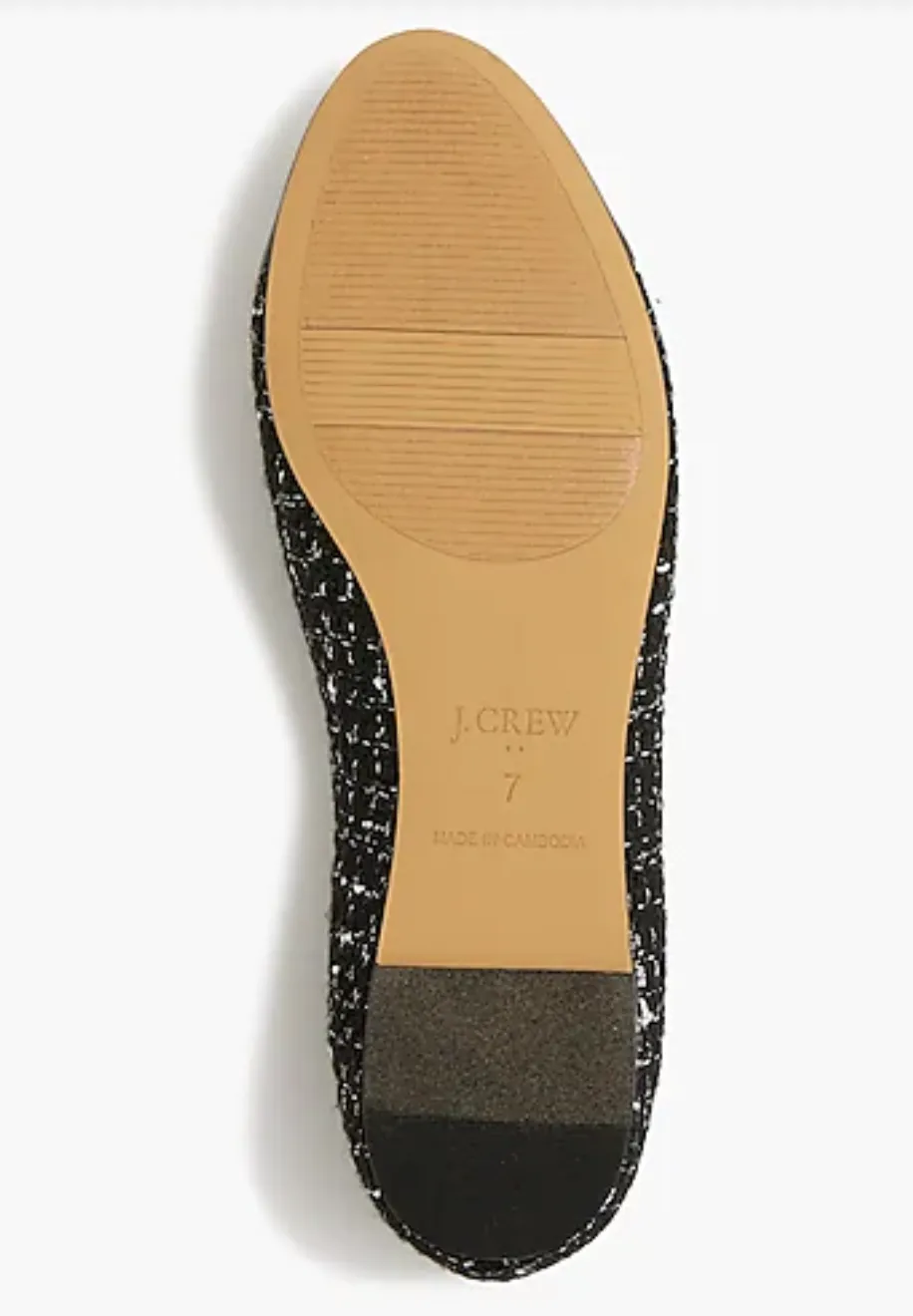 Tweed Ballet Flats