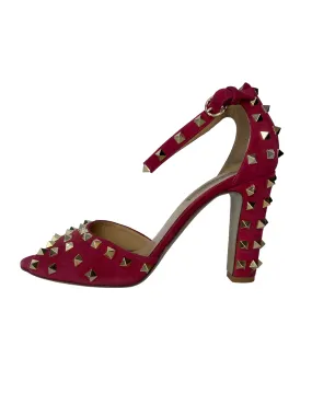 Valentino Rockstud Ankle Strap Pumps |US10|IT40|