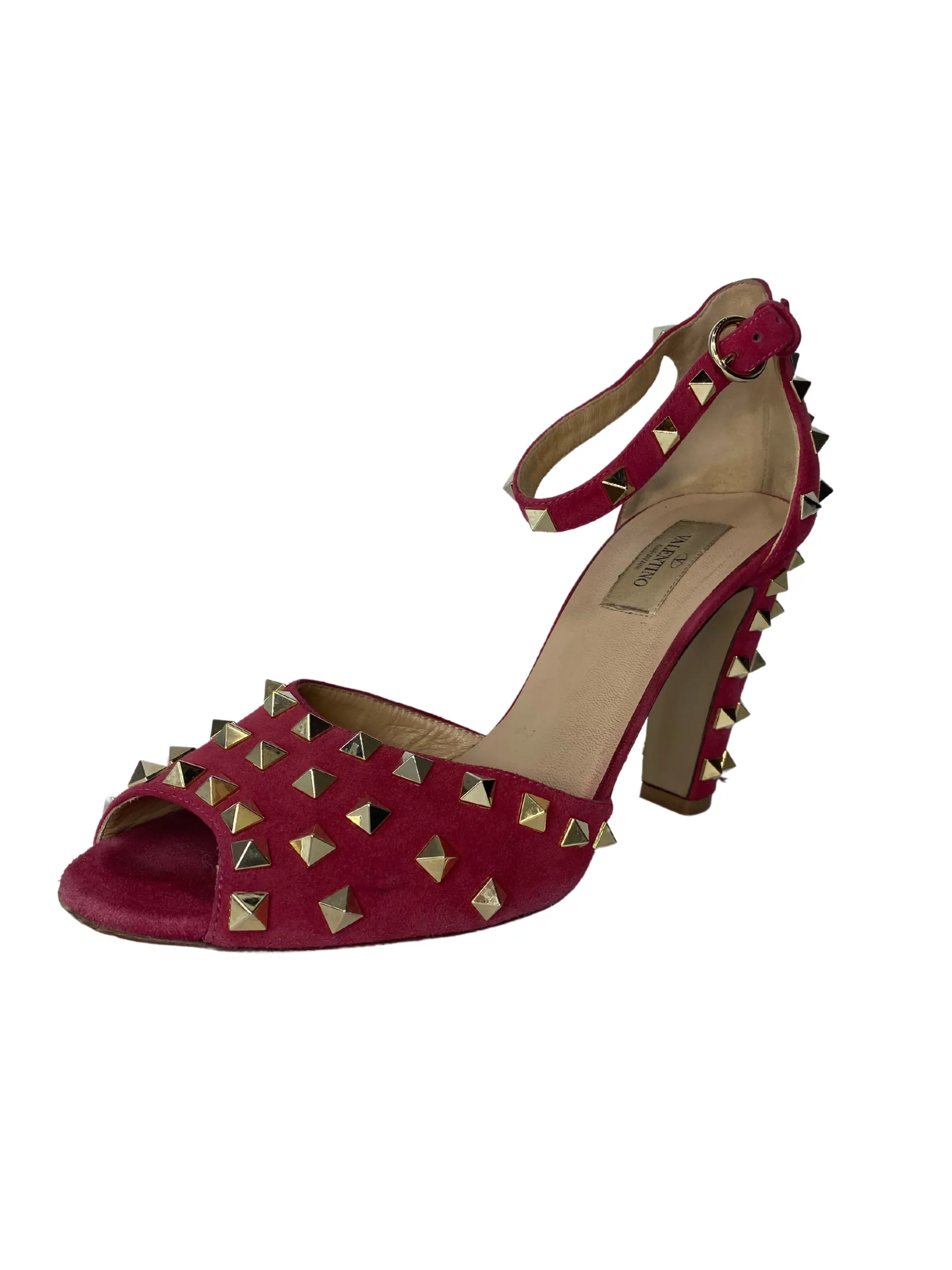 Valentino Rockstud Ankle Strap Pumps |US10|IT40|