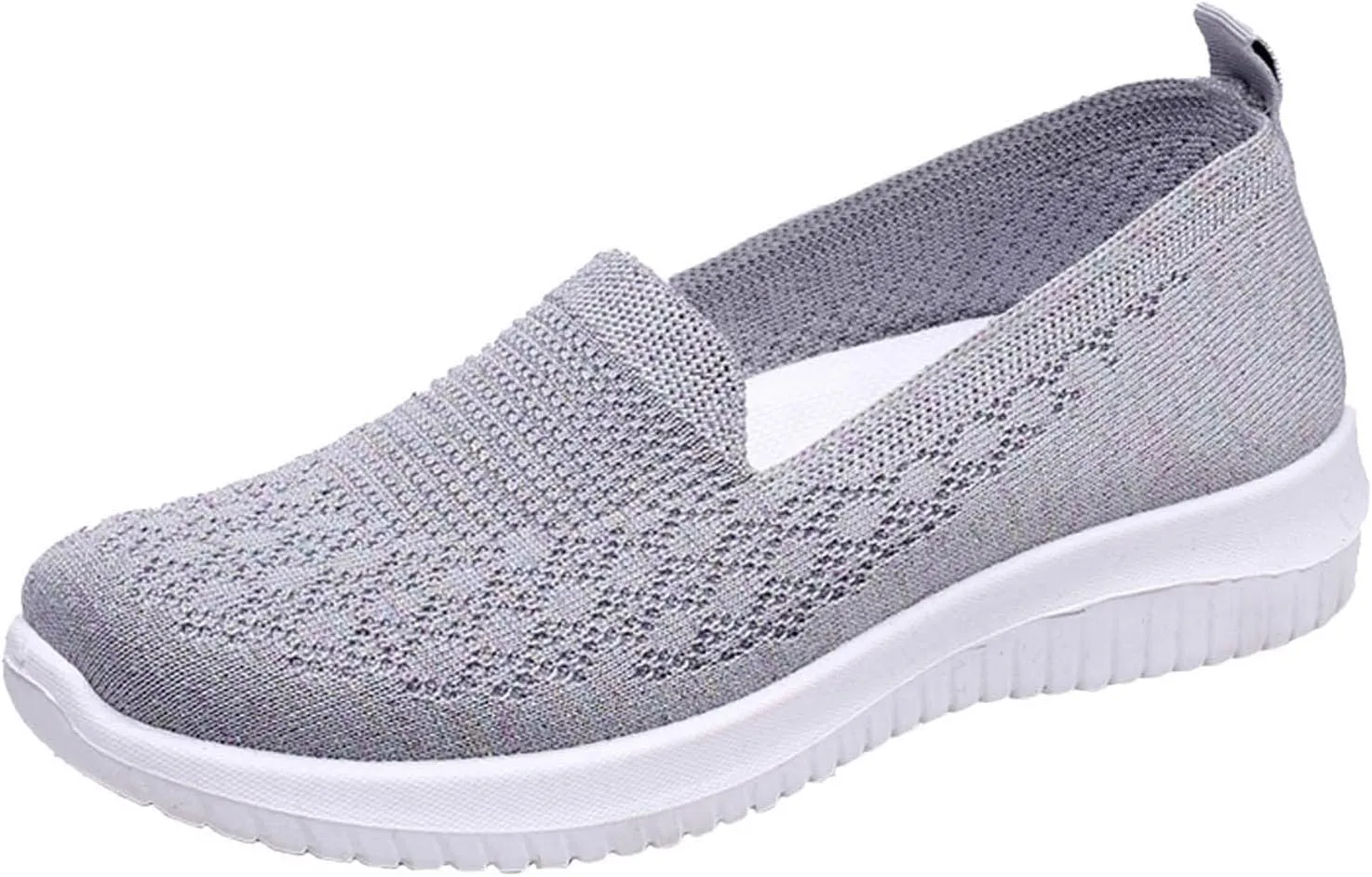 Women Casual Shoes Fashion Simple Solid Color Comfortable and Lightweight Flat Bottomed Slip On Shoes Rain Short