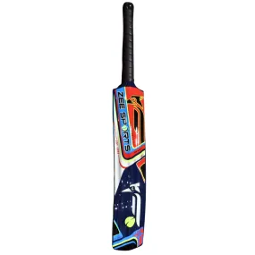 Zee Sports Cricket Bat Woodpecker Fiberglass Tennis, Blue